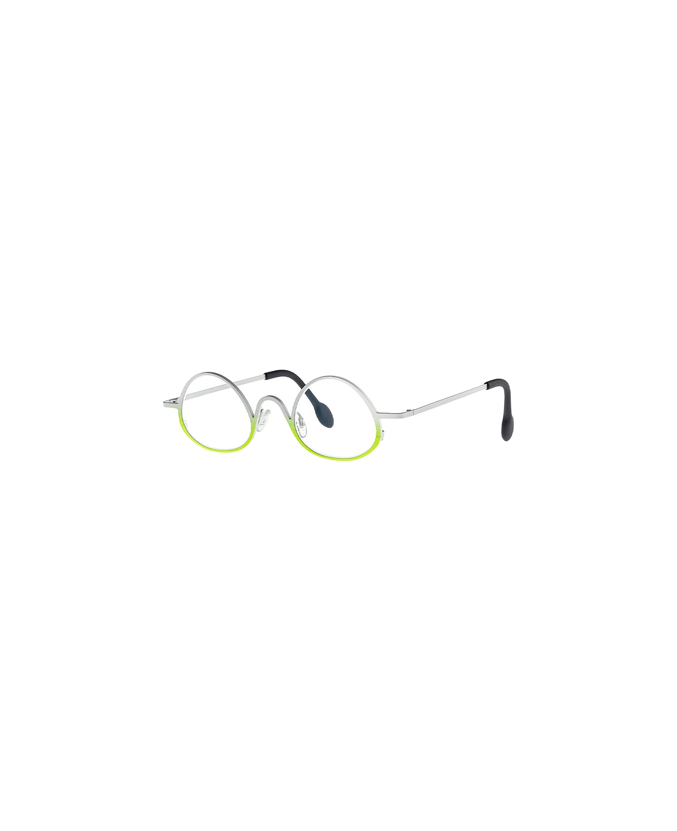 Theo Eyewear Georgia - 442 Glasses - green/silver アイウェア