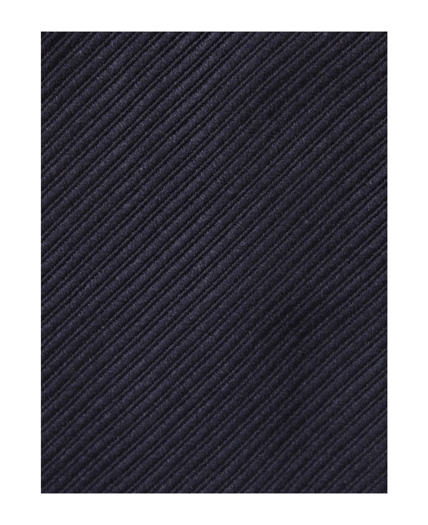 Tom Ford Diagonal Blue Silk Tie - Blue