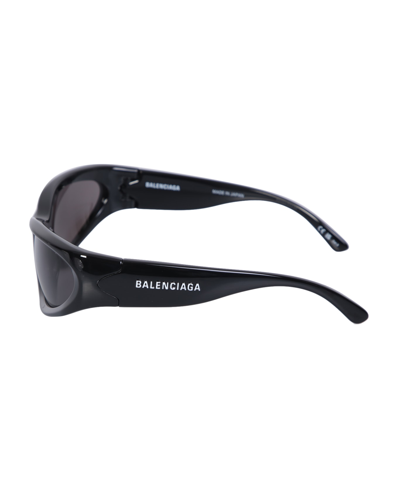 Balenciaga Eyewear Swift Oval Sunglasses - Black
