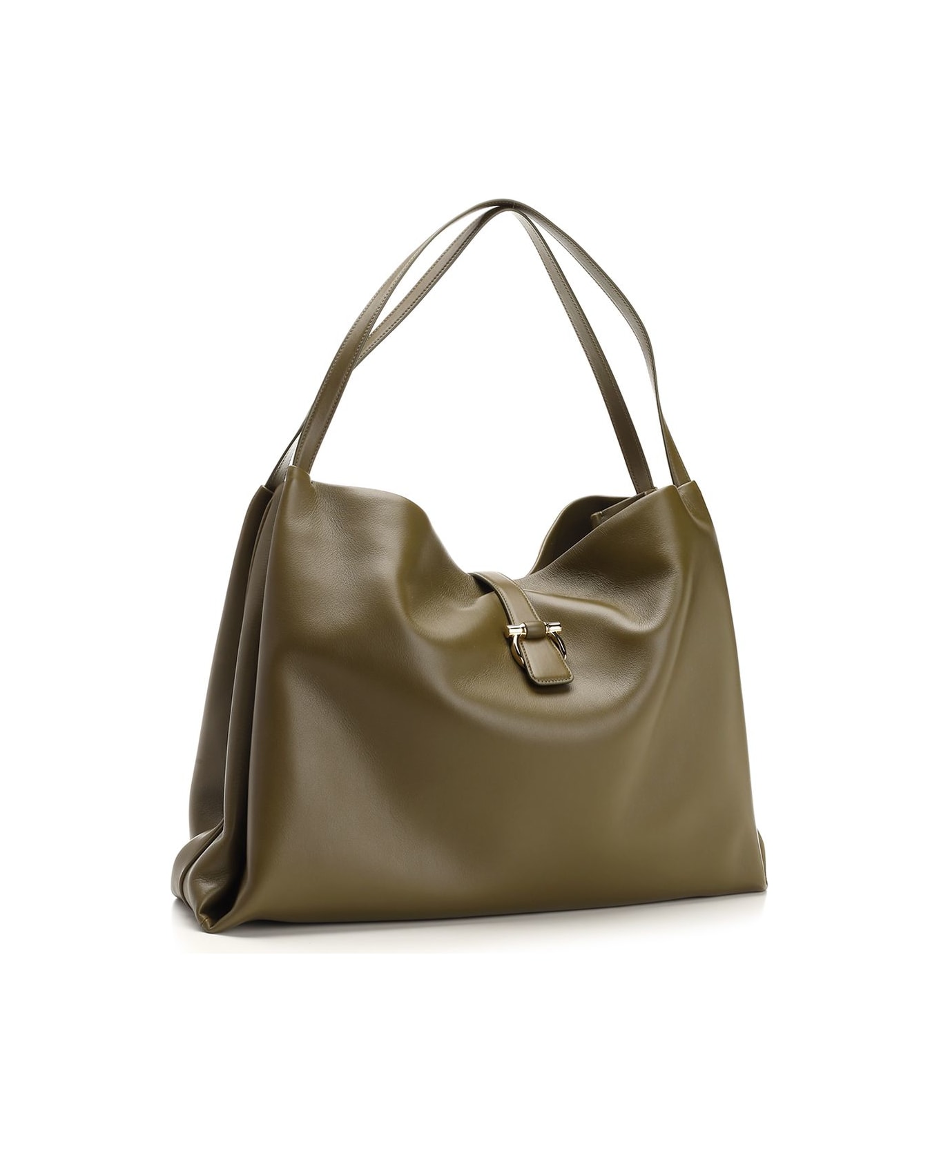 Ferragamo Large Size Tote Bag - Green