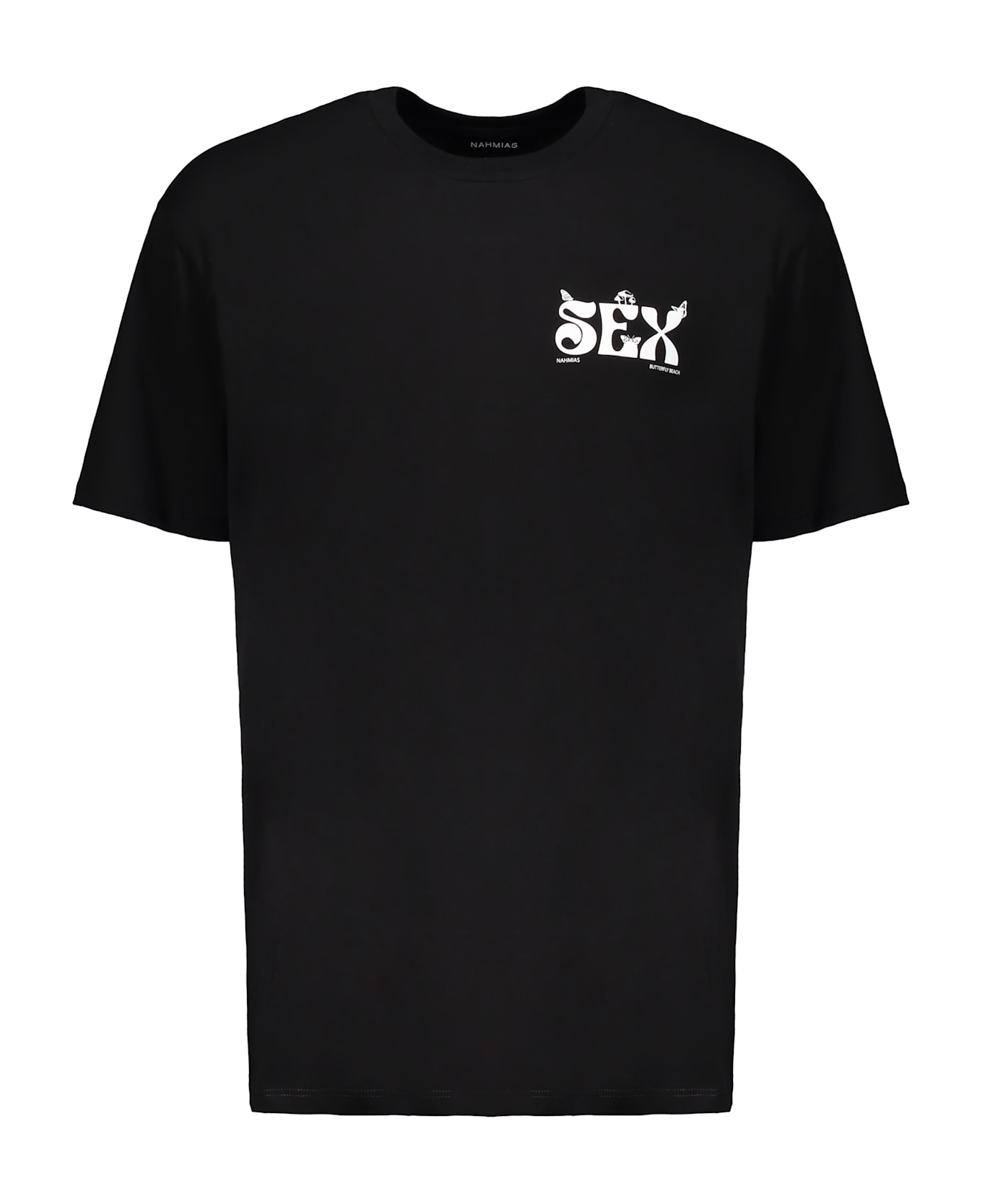 Nahmias Cotton T-shirt - black