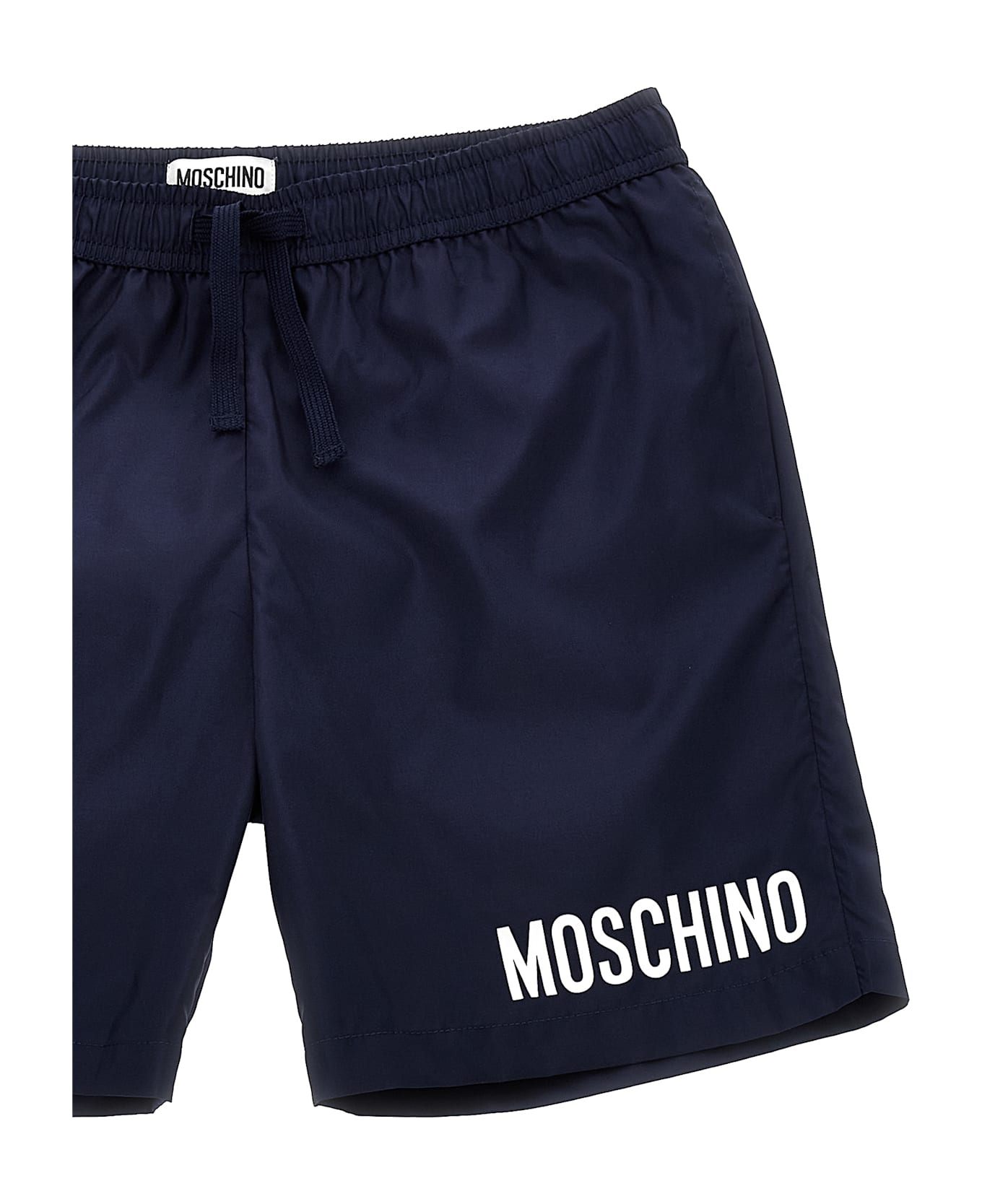Moschino Logo Swimsuit - Blue