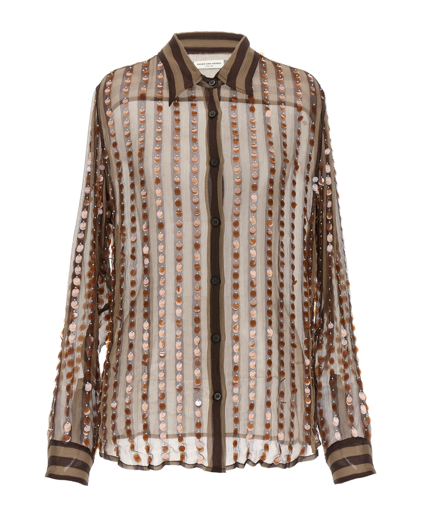 casablanca dream house padded jacket item 'chowy' Shirt - Brown