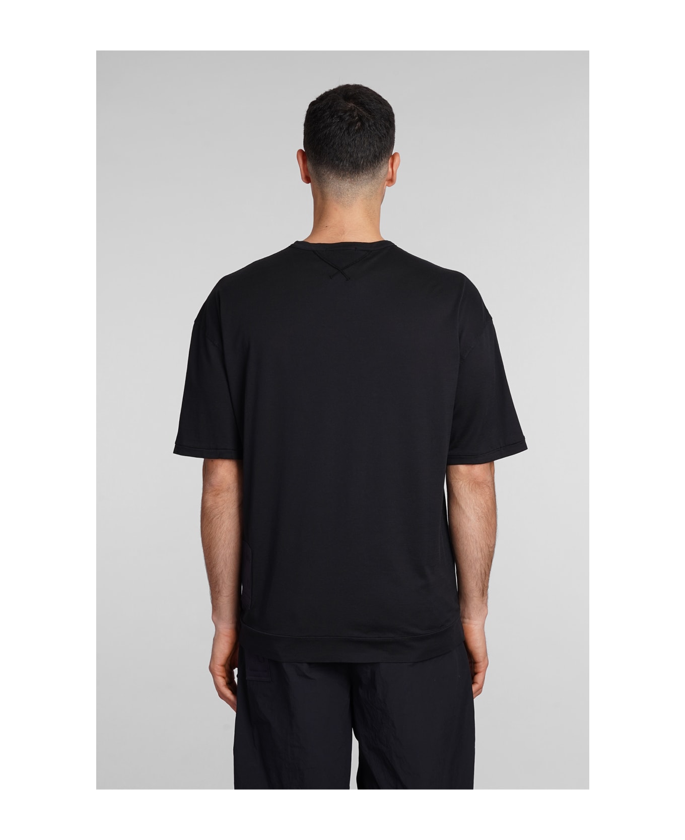 Ten C T-shirt In Black Cotton - black