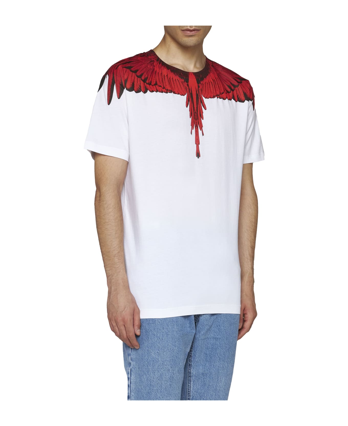 Marcelo Burlon Icon Wings Regular T-shirt - White シャツ