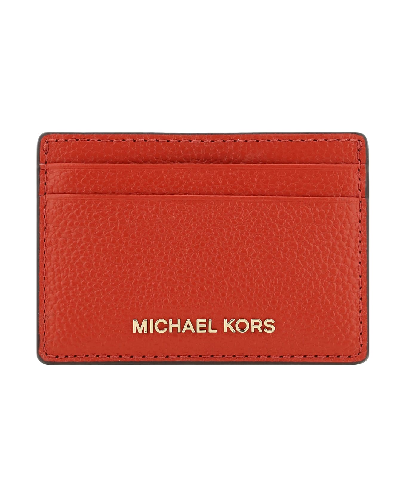 Michael Kors Jet Set Credit Card Holder - Br Terractta