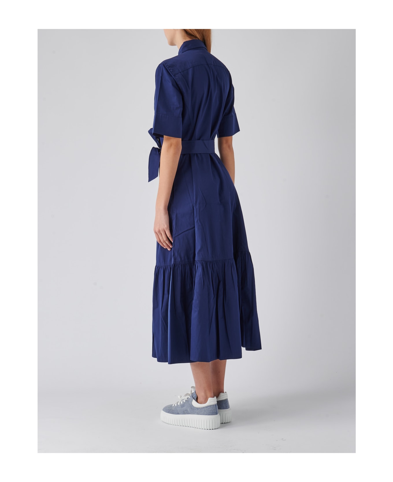 Polo Ralph Lauren Cotton Dress - ROYAL