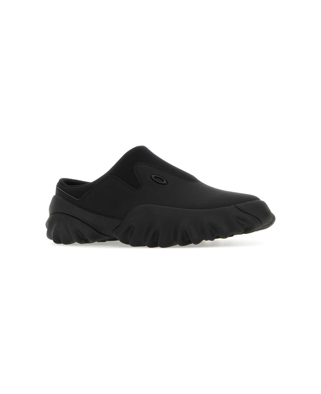 Junya Watanabe Black Fabric Junya Watanabe X Oakley Slip Ons - BLACK