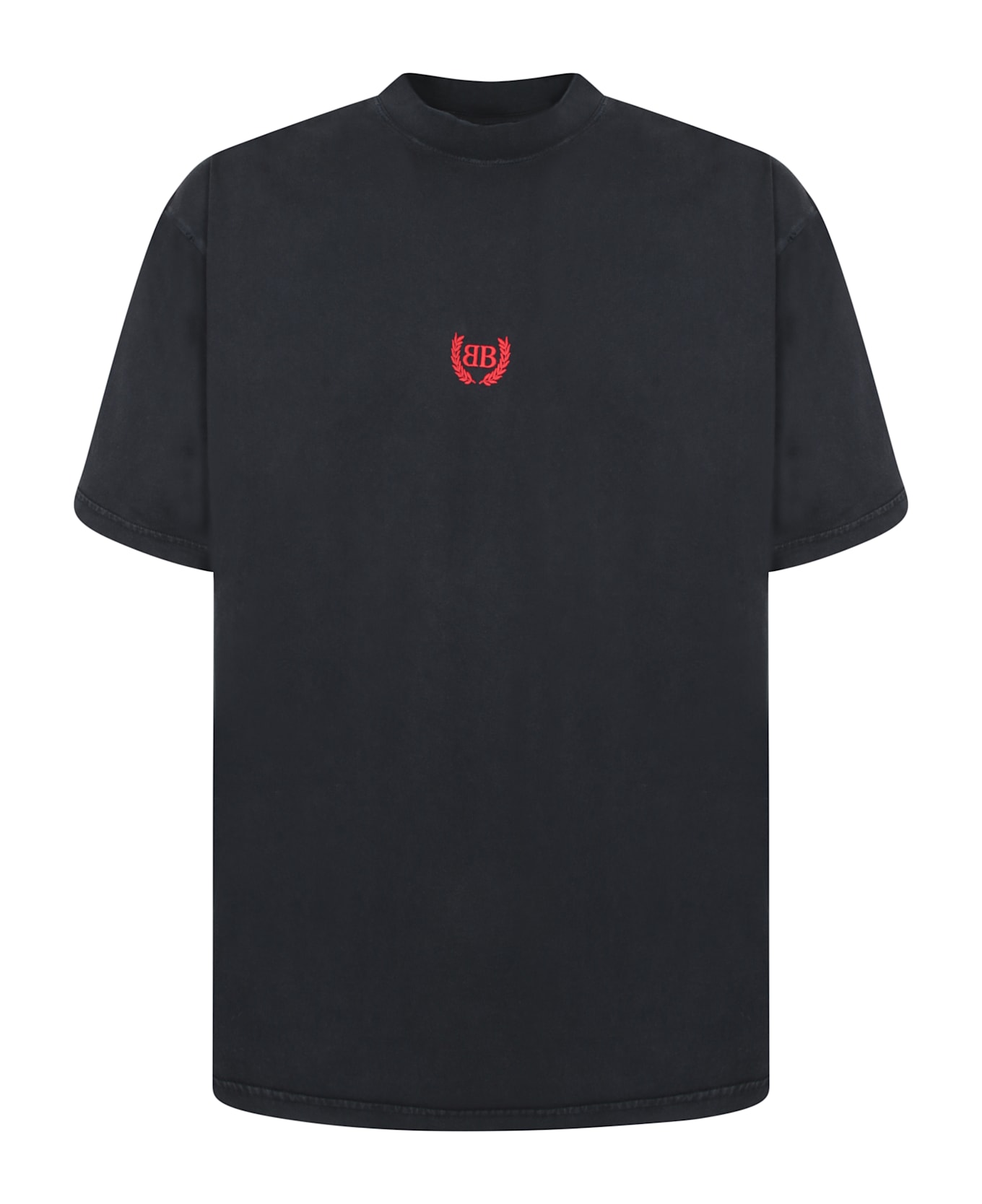 Balenciaga Political Logo Black T-shirt - Black