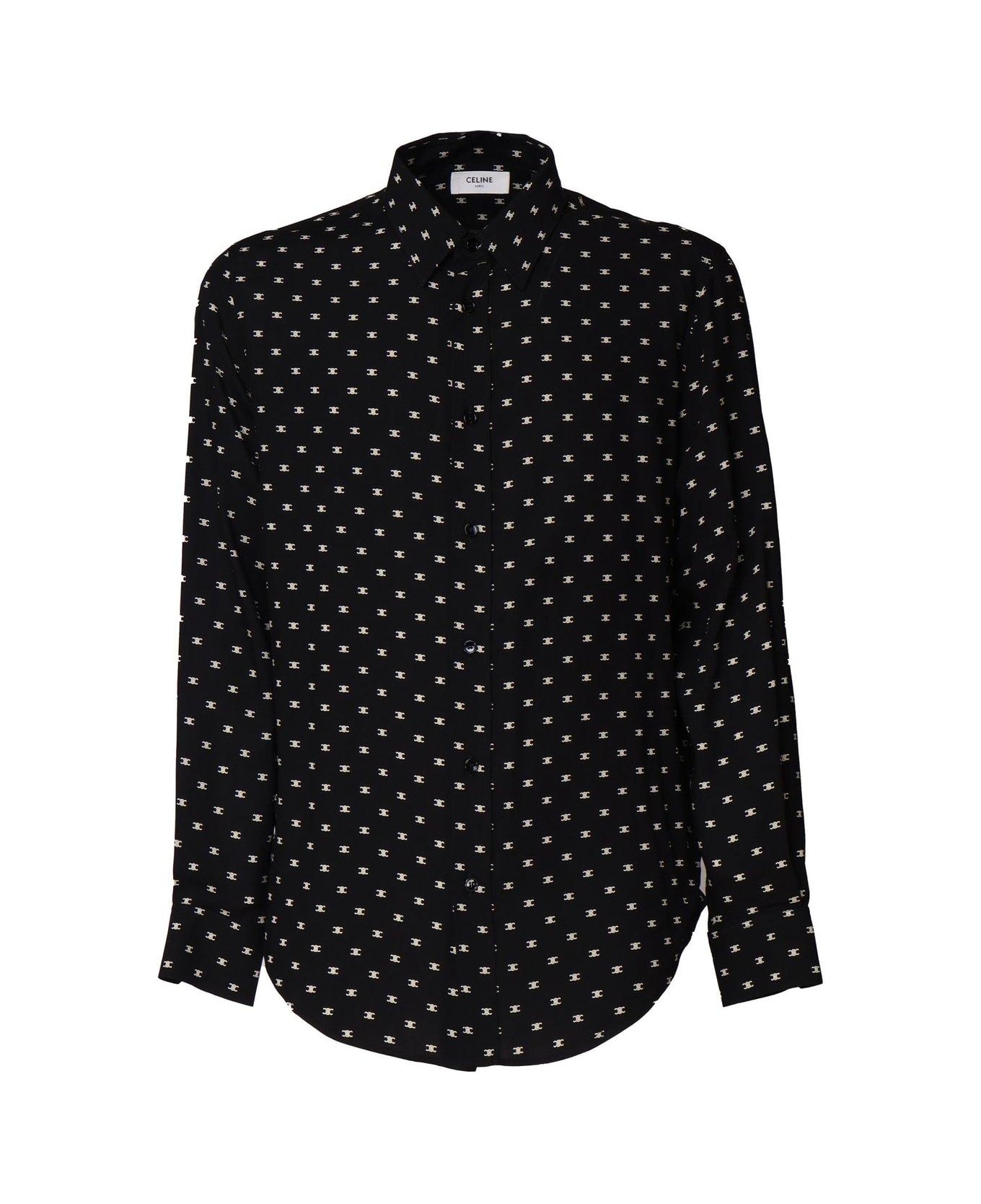 Celine Loose Fit All-over Patterned Shirt