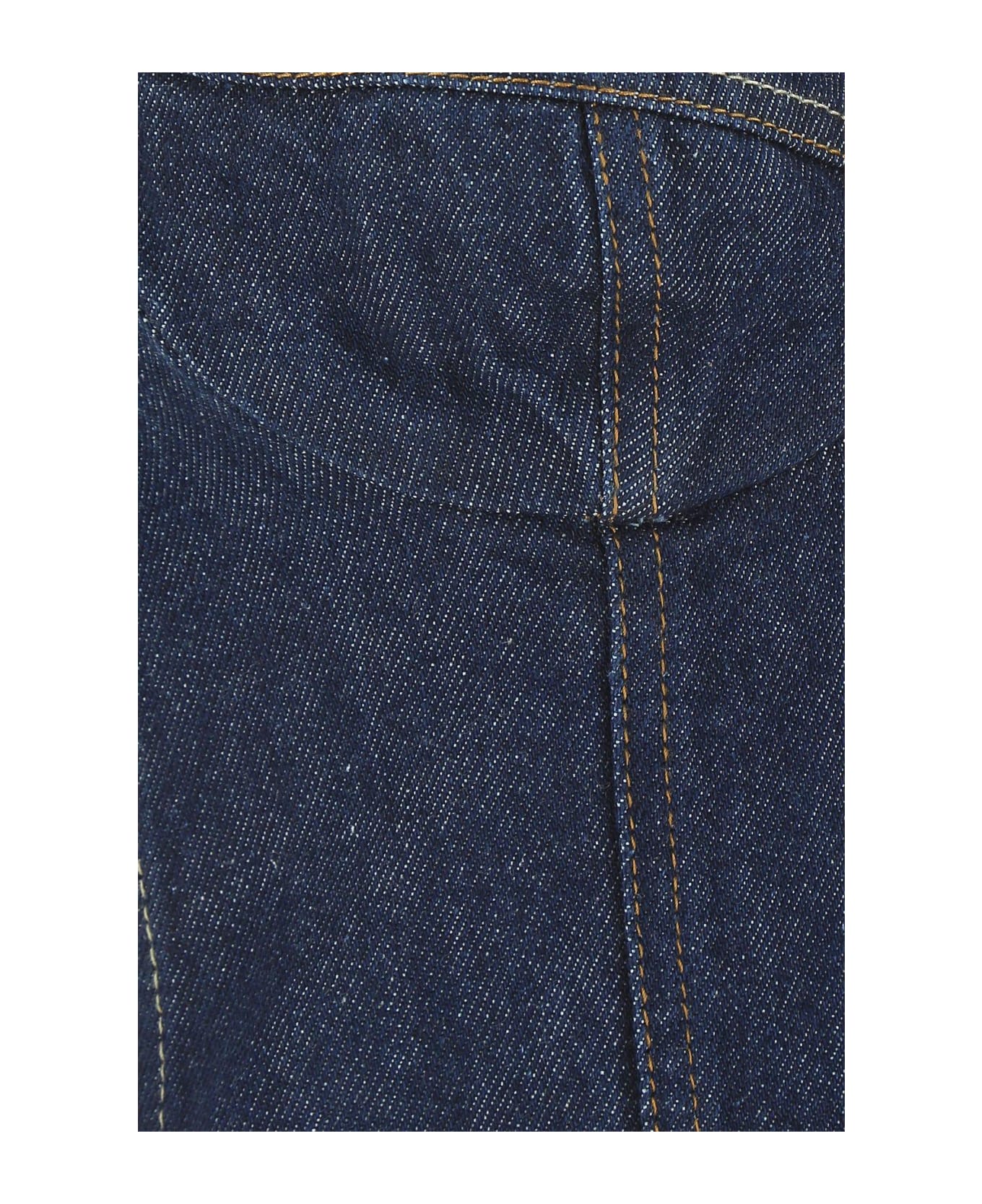 Magda Butrym Denim Bodice - DENIM