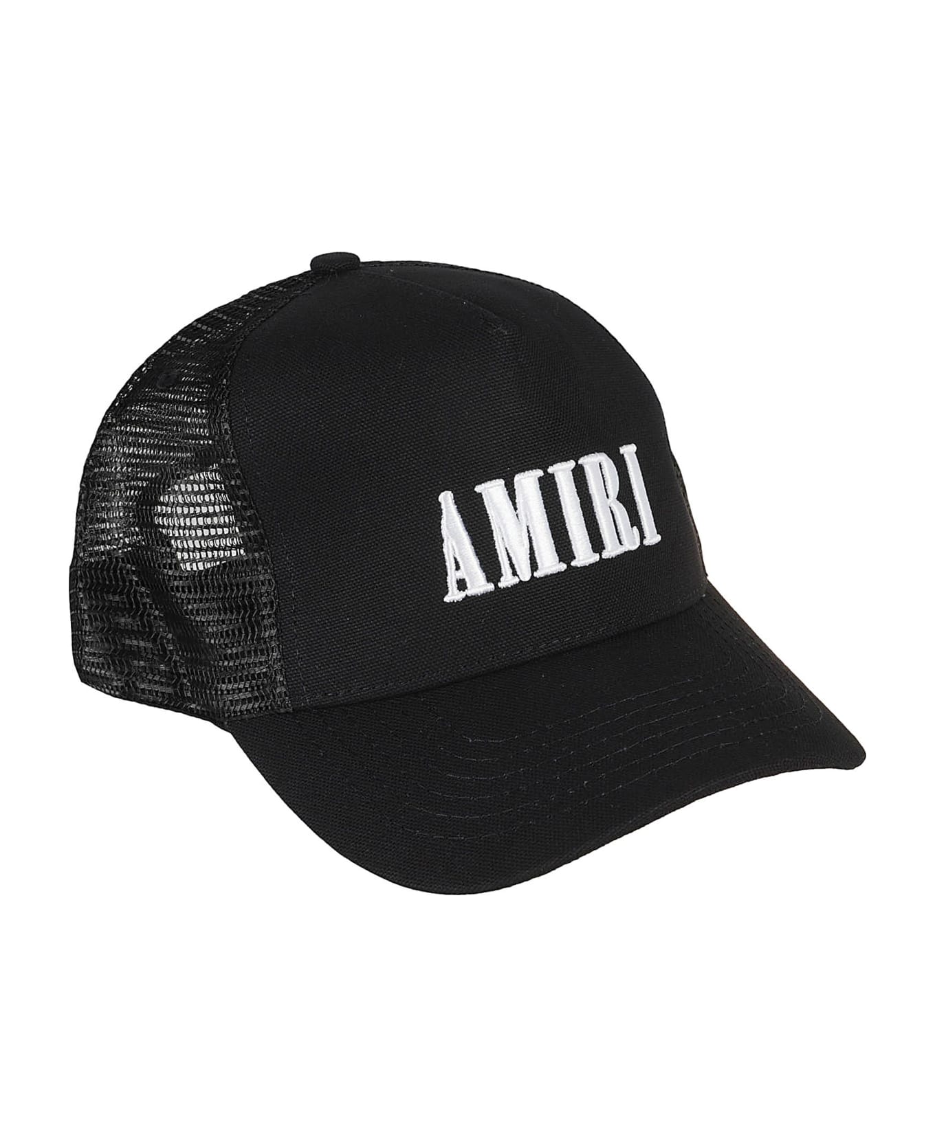 AMIRI Core Logo Trucker Hat - Black