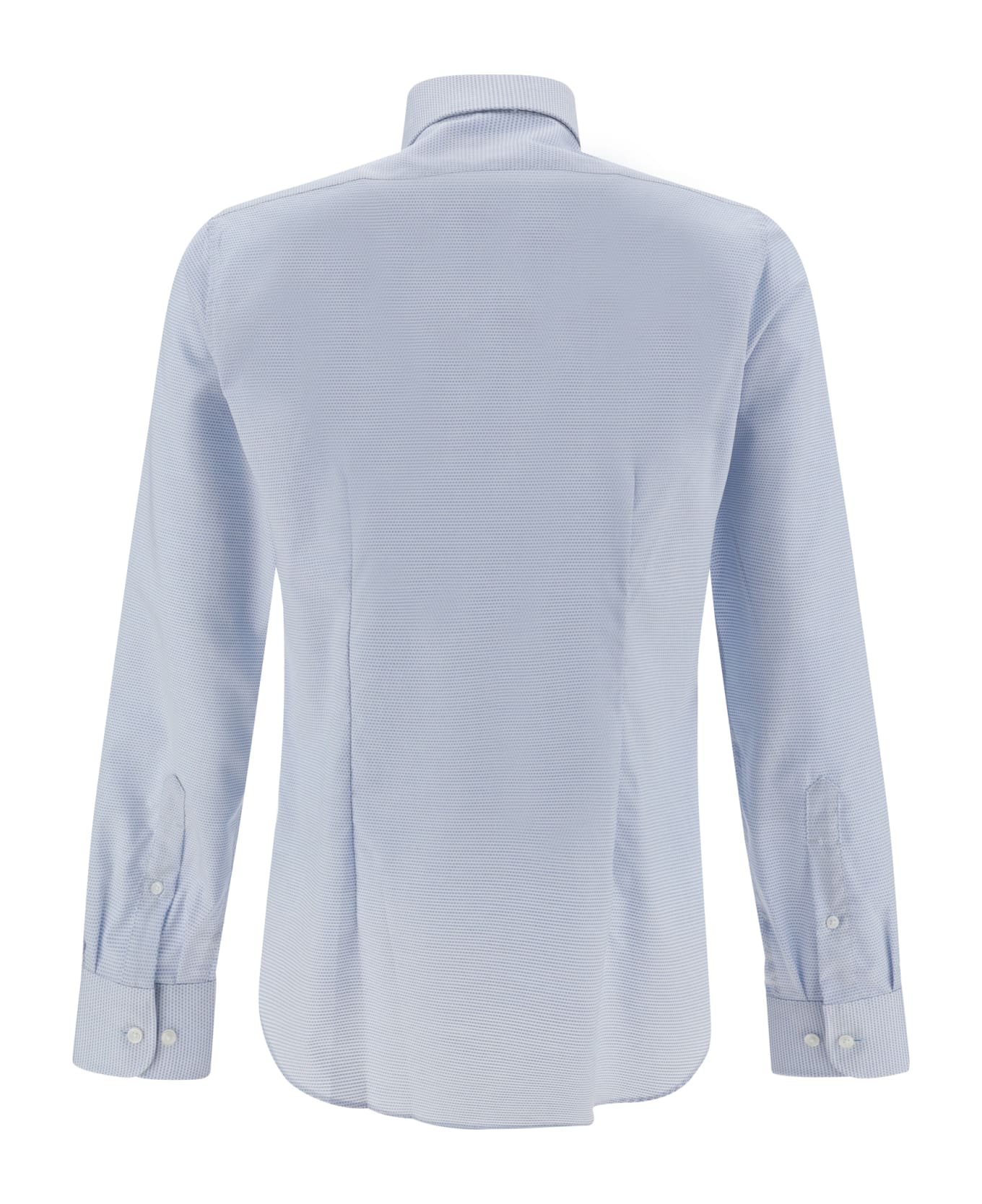 Michael Kors Dobby Business Shirt - Light Blue シャツ
