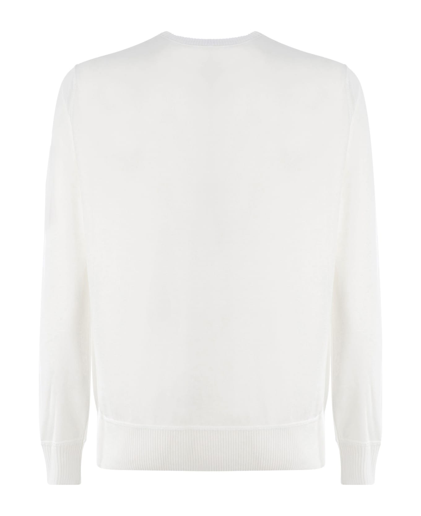 C.P. Company Sweater C.p. Company In Cotton Thread - Bianco