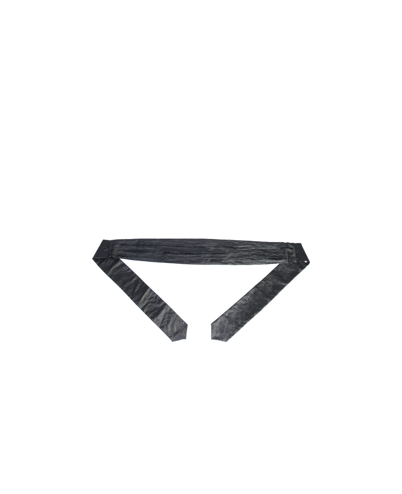 Philosophy di Lorenzo Serafini Soft Belt With Bow - BLACK ベルト