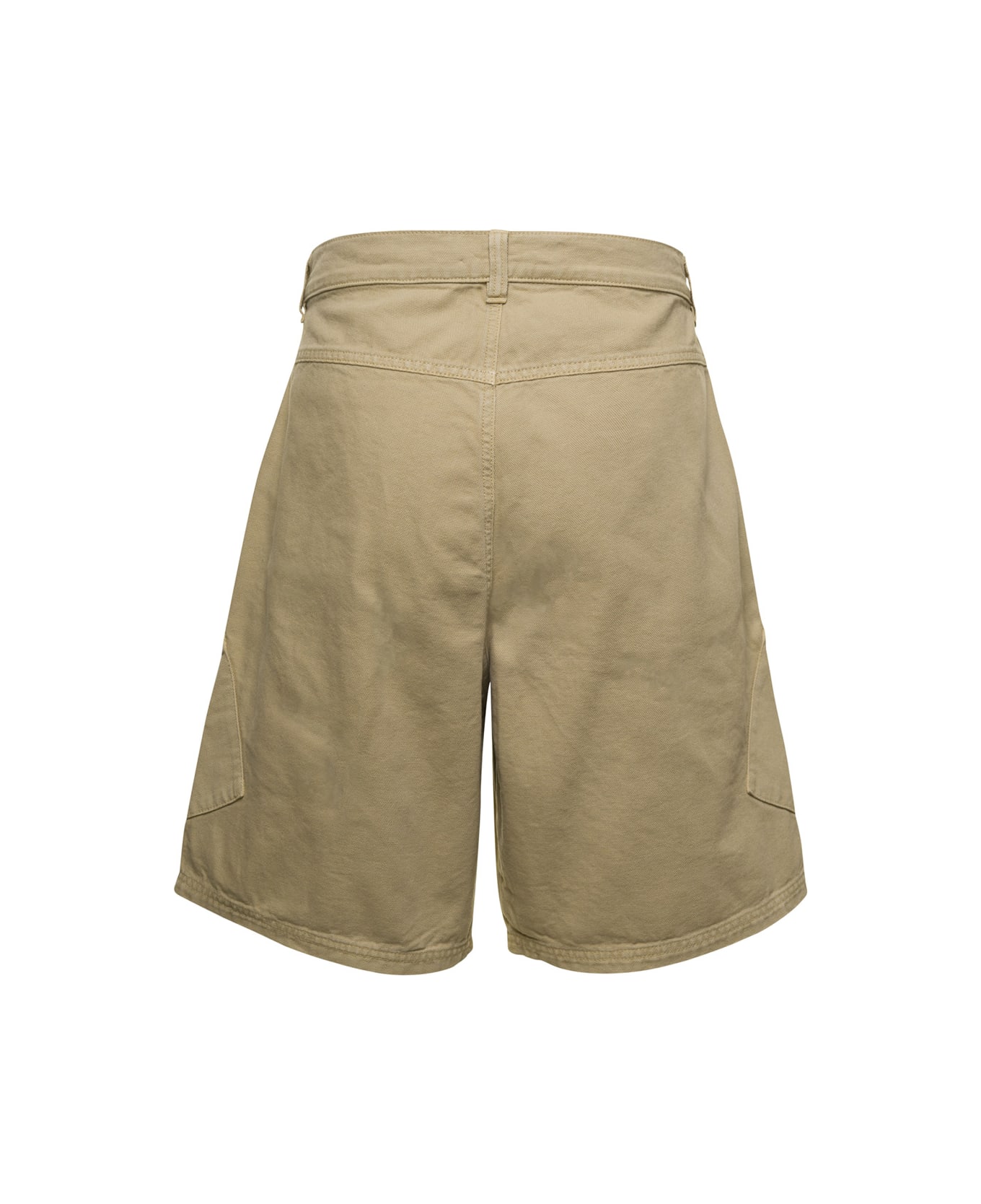 Jacquemus Cotton Shorts - Beige ショートパンツ