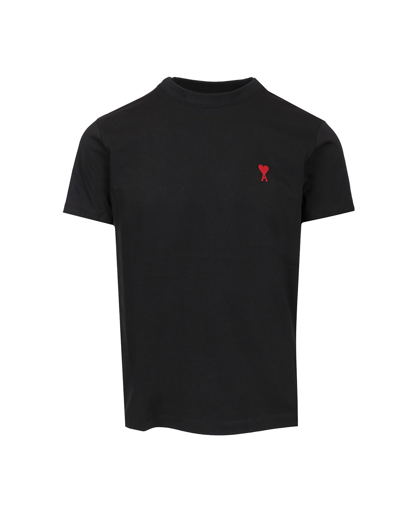 Ami Alexandre Mattiussi Cotton T-shirt - BLACK