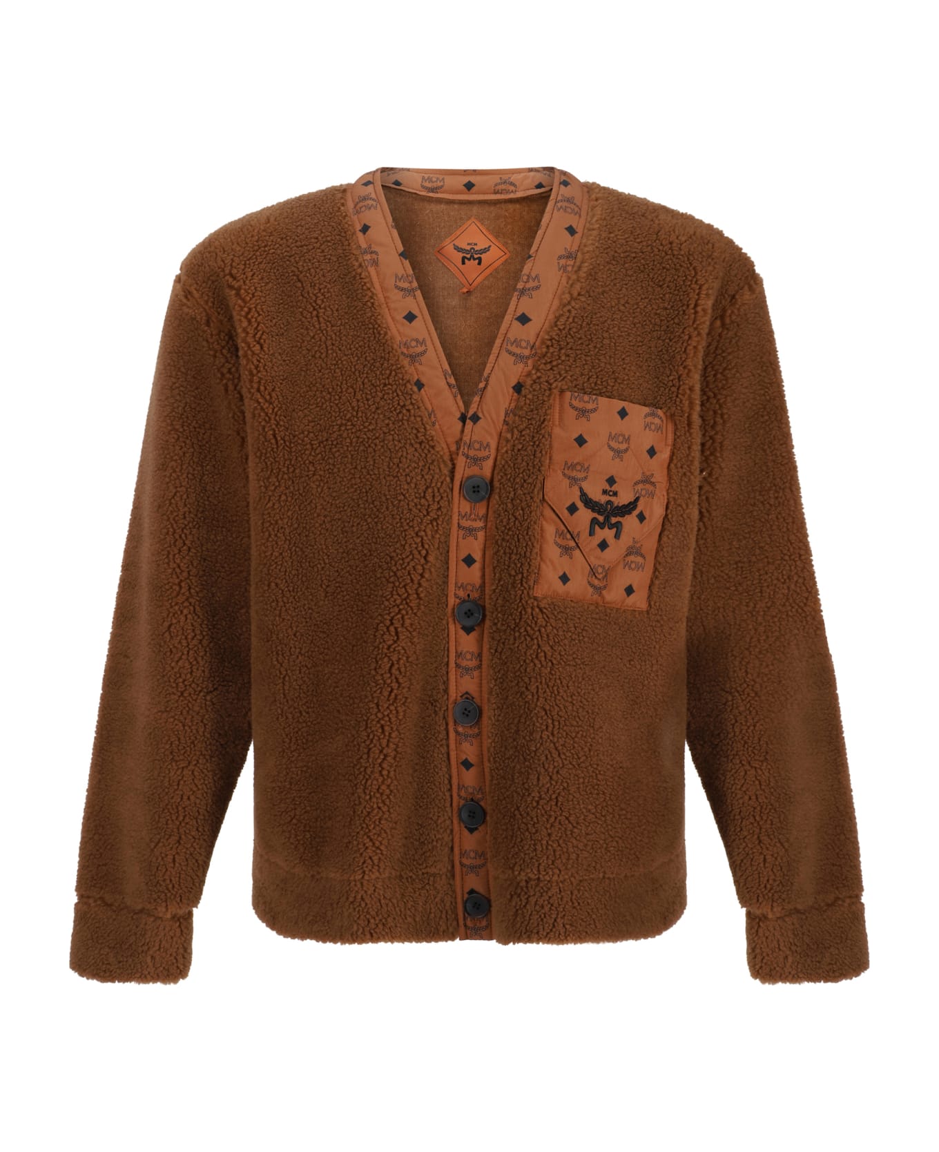 MCM Cardigan - Cognac