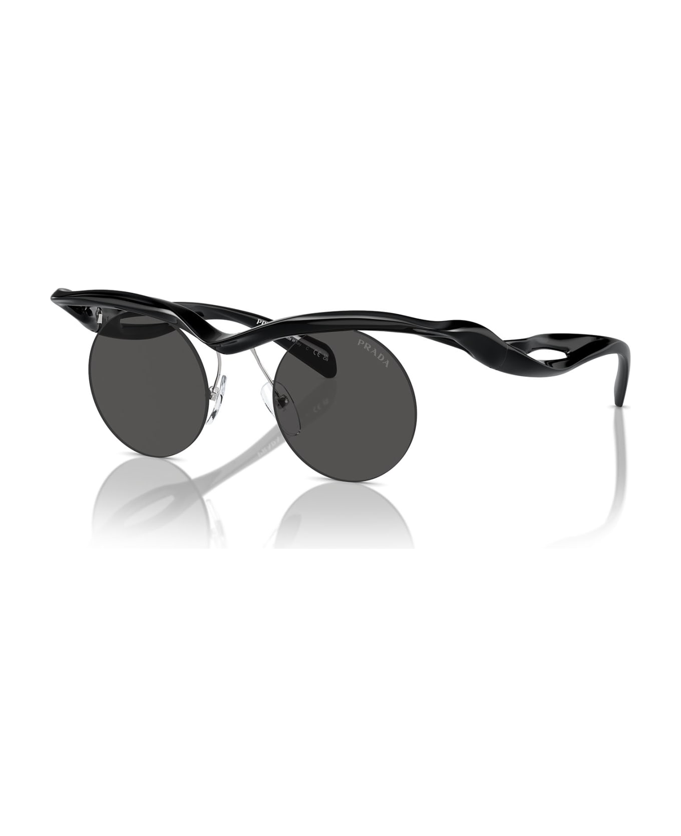 Prada Eyewear Pr A24s Black Sunglasses - Black