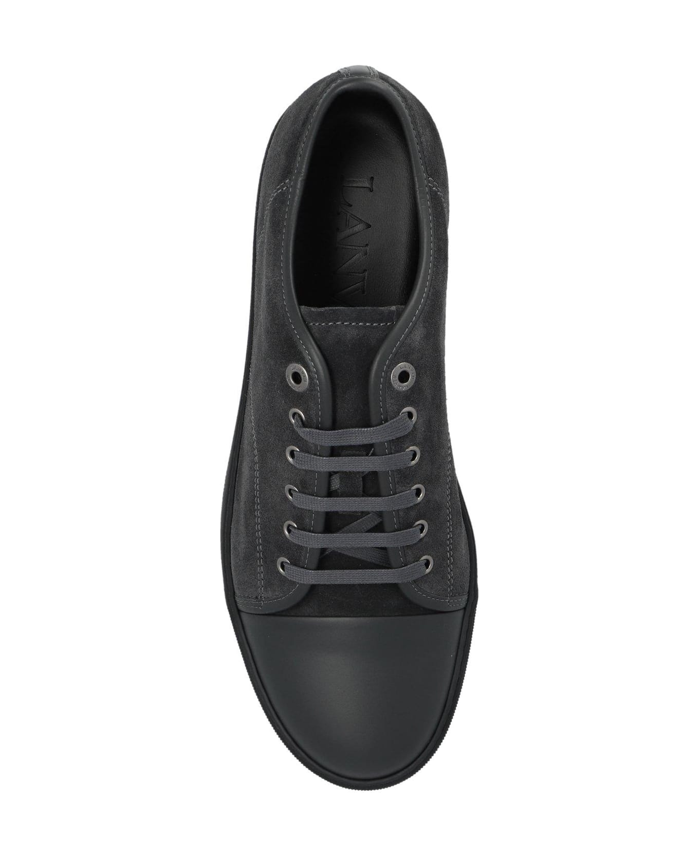 Lanvin Dbb1 Lace-up Sneakers - BLACK