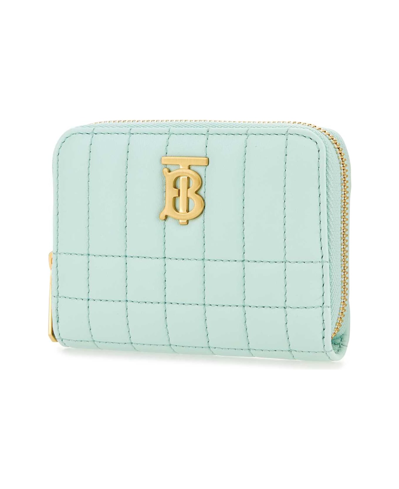 Burberry Pastel Light-blue Nappa Leather Lola Wallet - COOLMINT