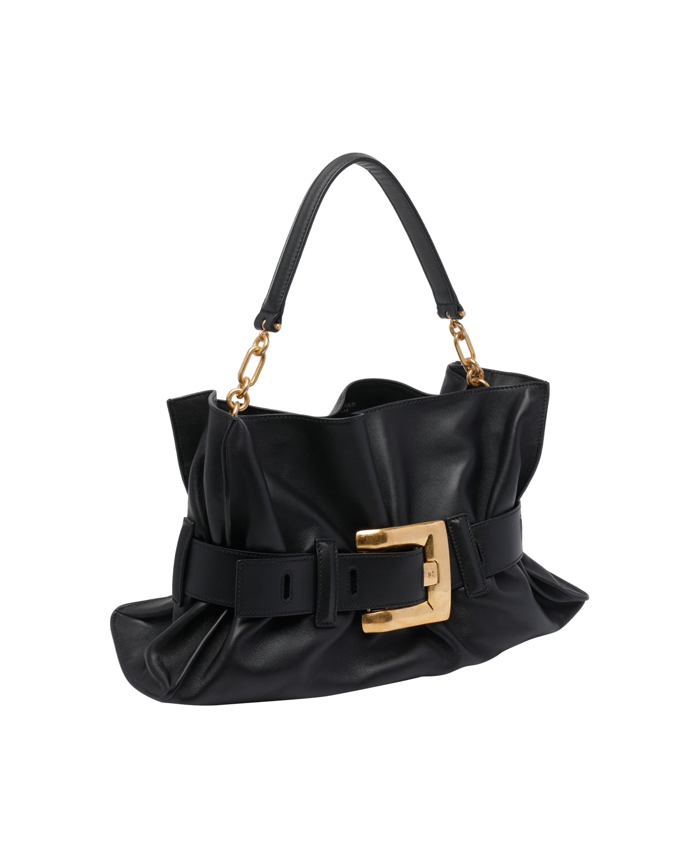 Balmain Medium Anthem Handbag - Black