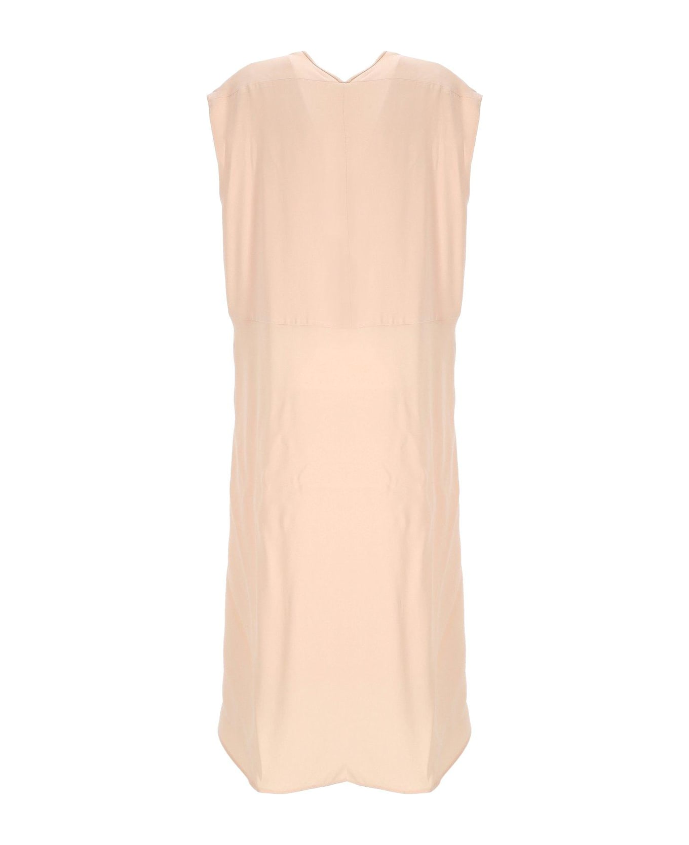 Fabiana Filippi V-neck Sleeveless Dress