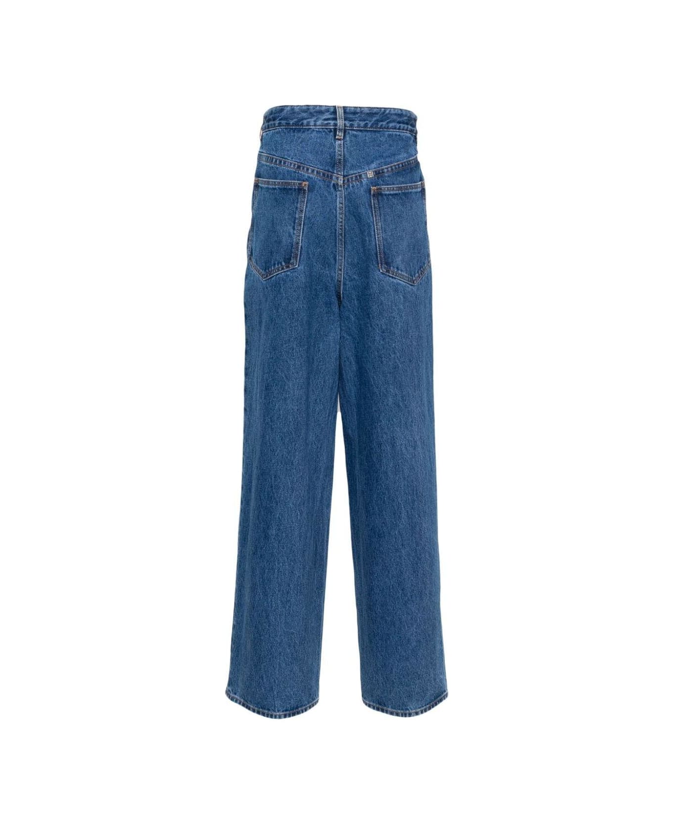 Givenchy Low Crotch Wide-leg Jeans デニム
