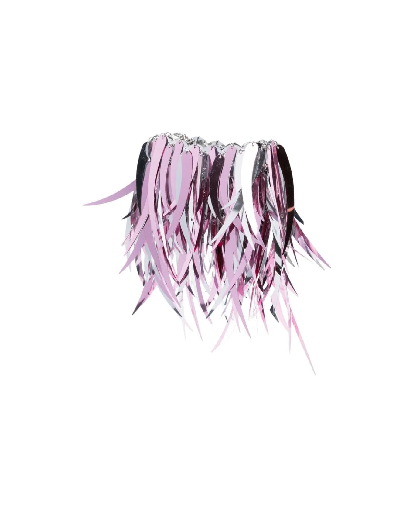 Paco Rabanne Sparkle Nano Shoulder Bag - Silver Pink ショルダーバッグ