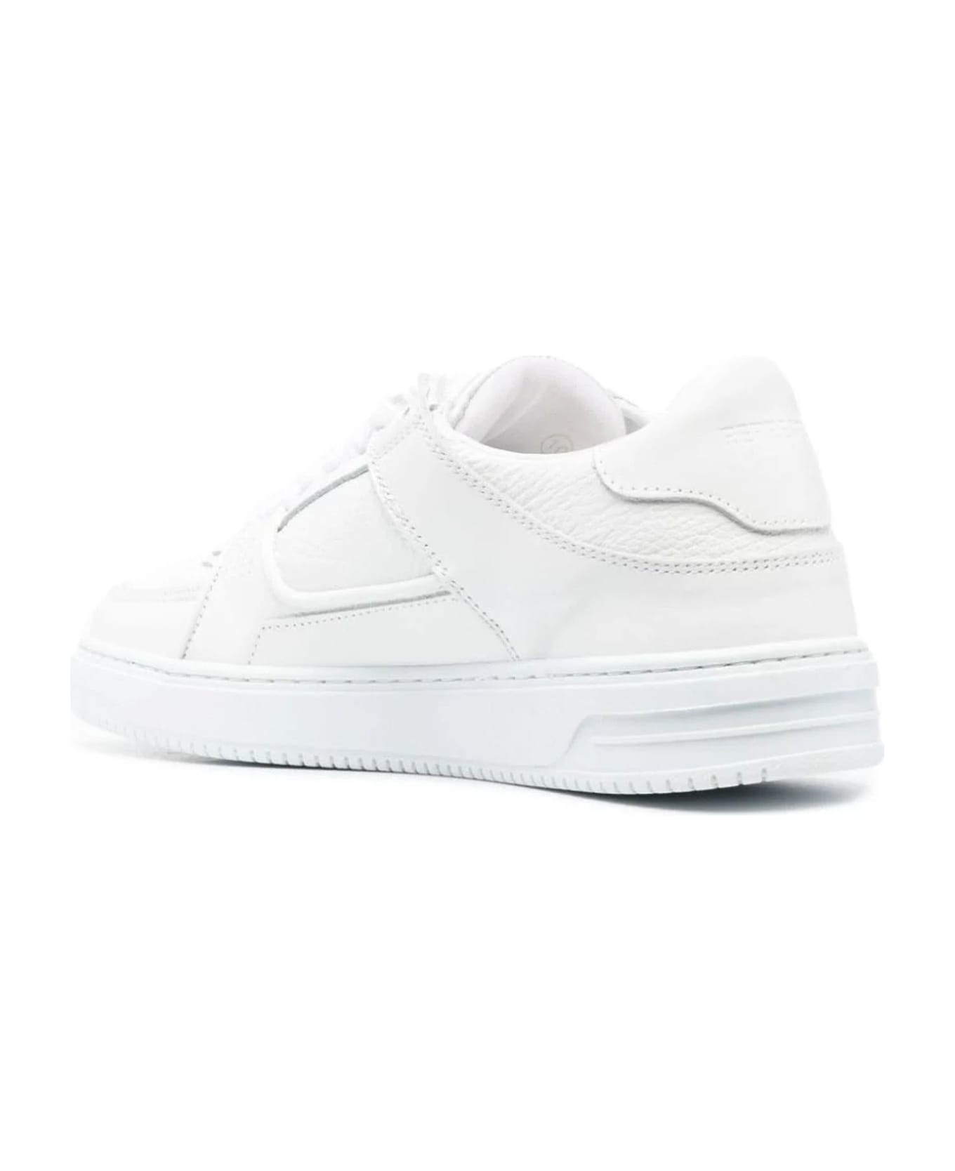REPRESENT White Calf Leather Apex Sneakers