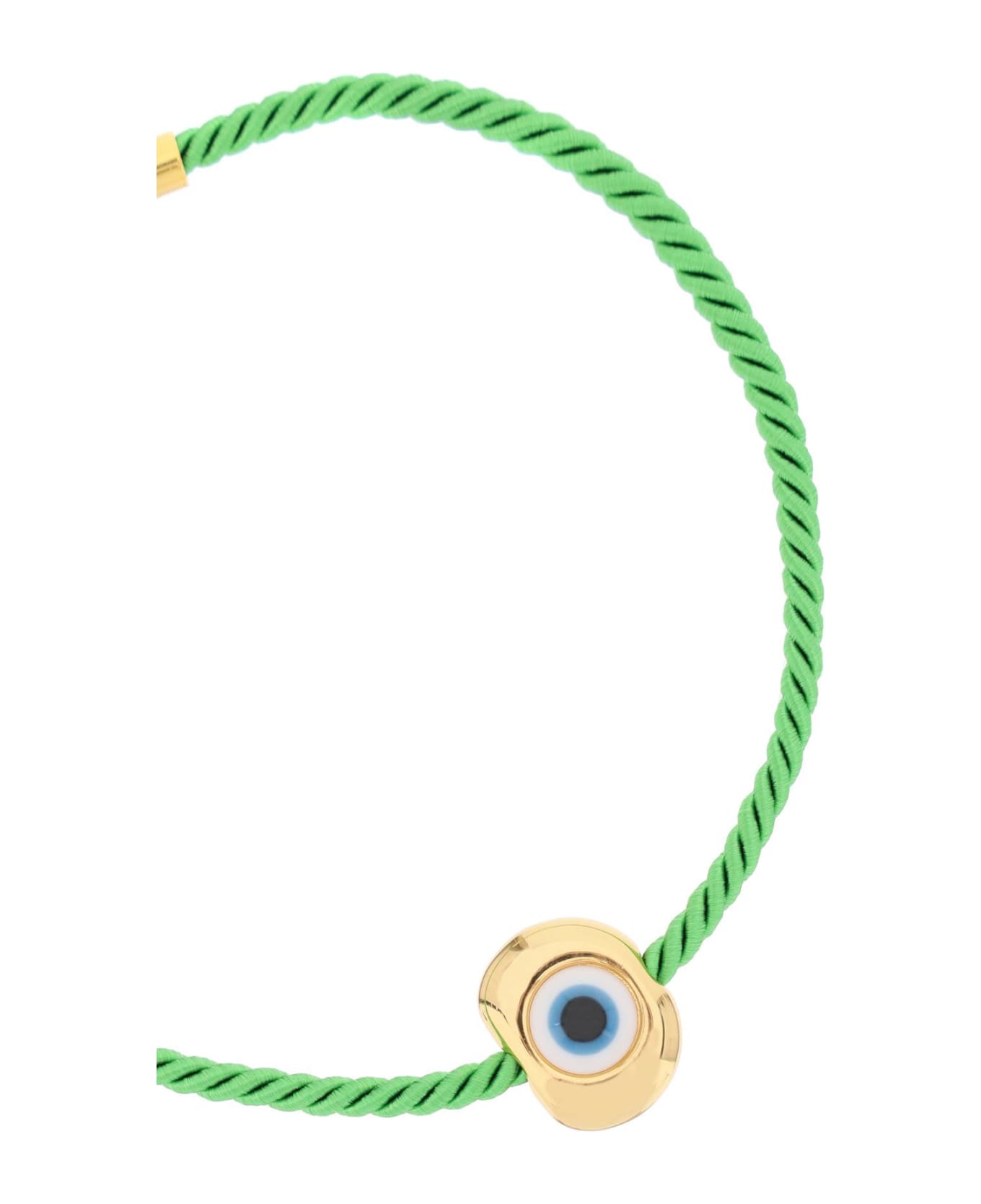 Timeless Pearly Necklace With Charm - GREEN (Green) ネックレス