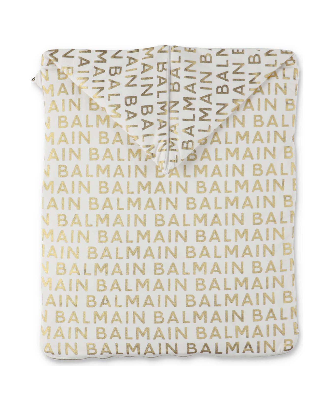 Balmain Sacco Nanna In Cotone Baby - Bianco