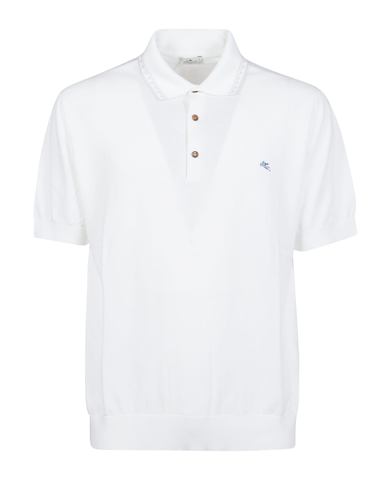 Etro Roma Polo Shirt - Bianco