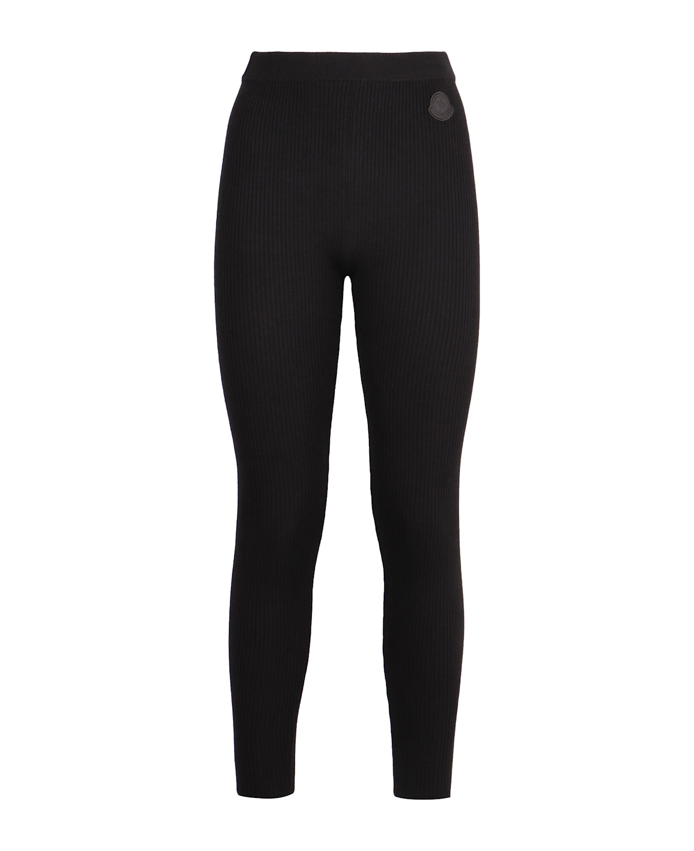 Moncler High-waist Leggings - black