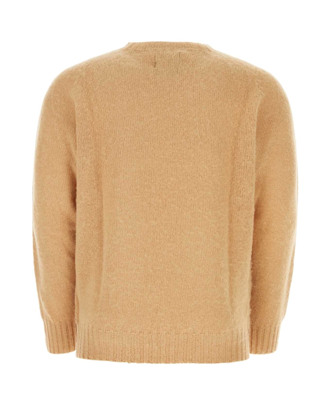 Howlin Biscuit Wool Sweater - CAMEL