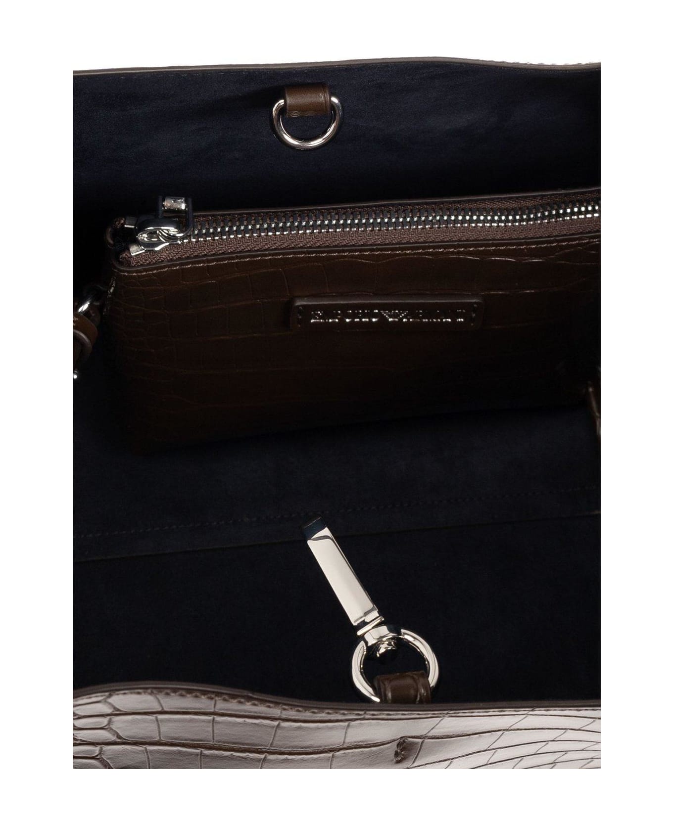 Emporio Armani Shopper Bag - Brown トートバッグ