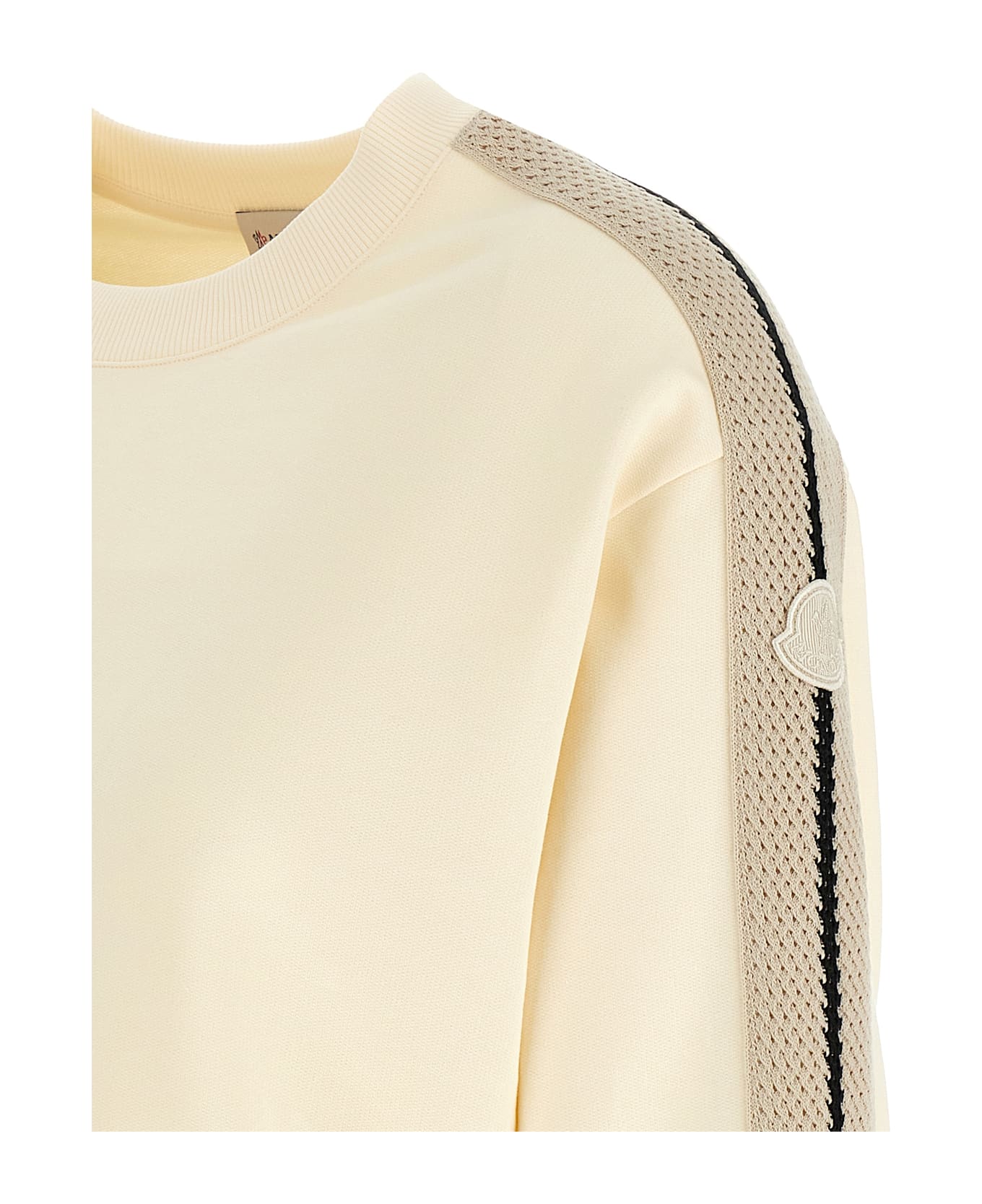 Moncler Crochet Sweatshirt - White