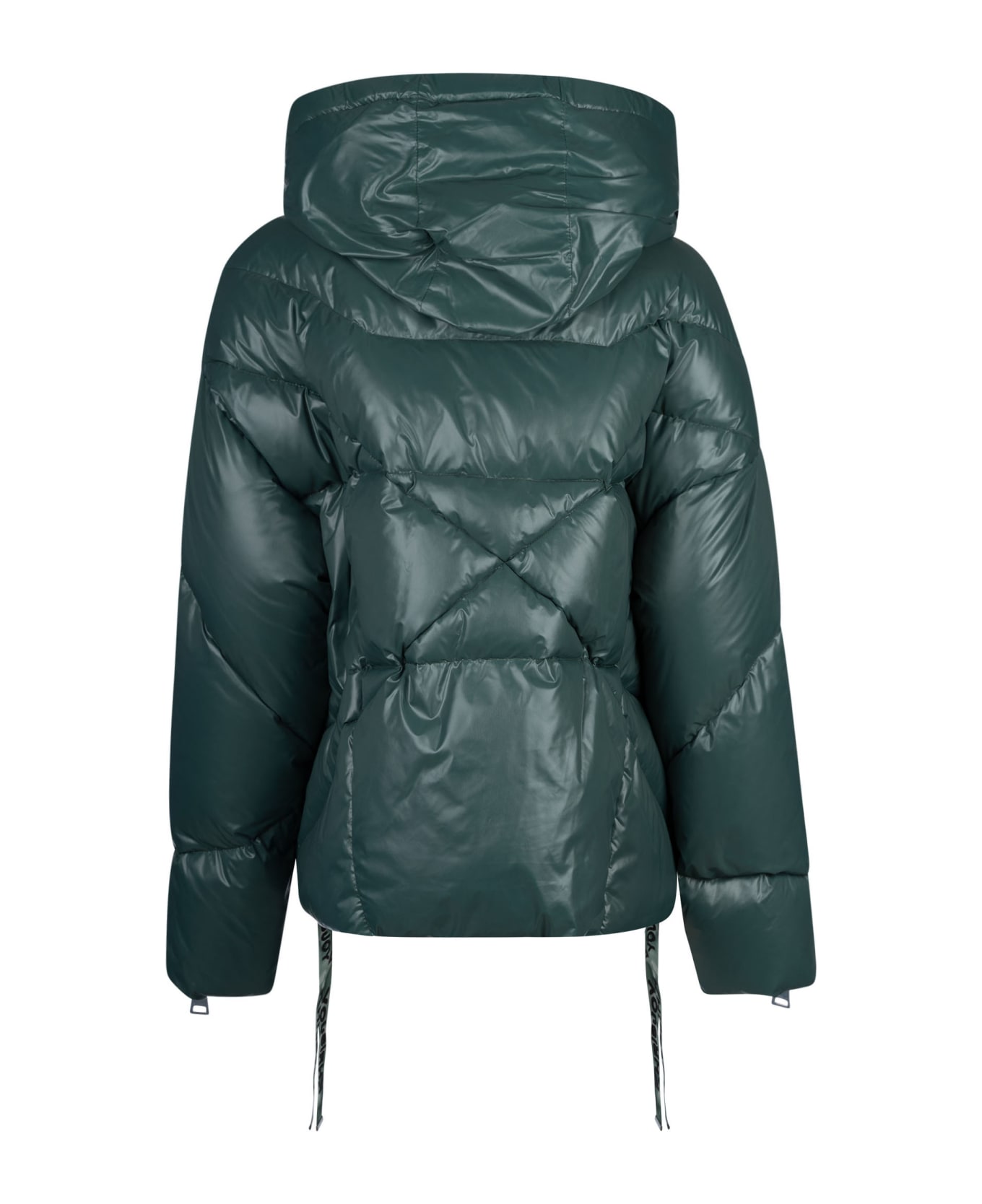 Khrisjoy Iconic Shiny Puffer Jacket - Forest Green ダウンジャケット