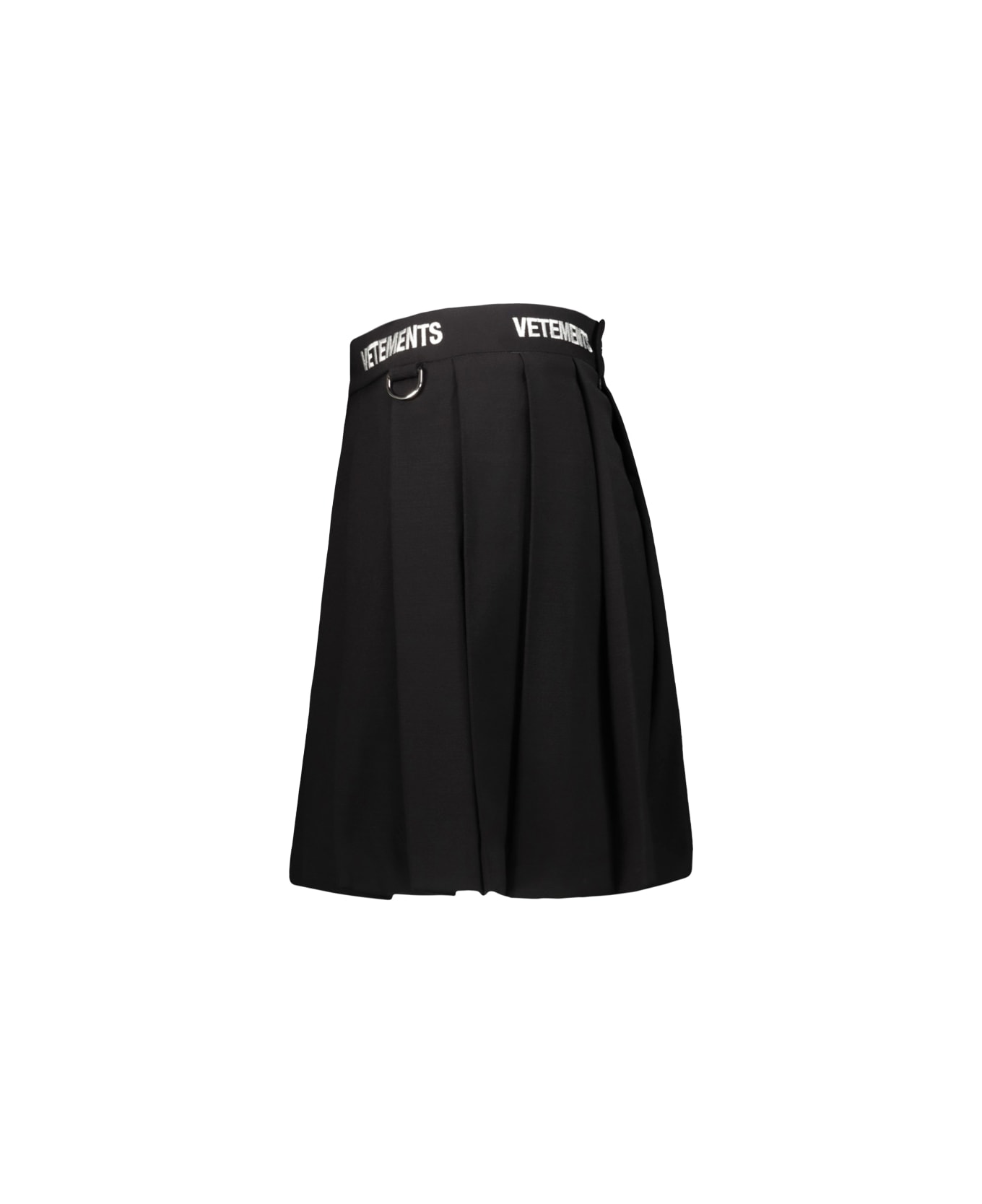 VETEMENTS Plissè Skirt - Black