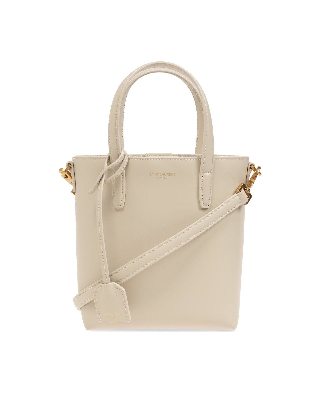 Saint Laurent Mini Toy Shopping Bag - BEIGE