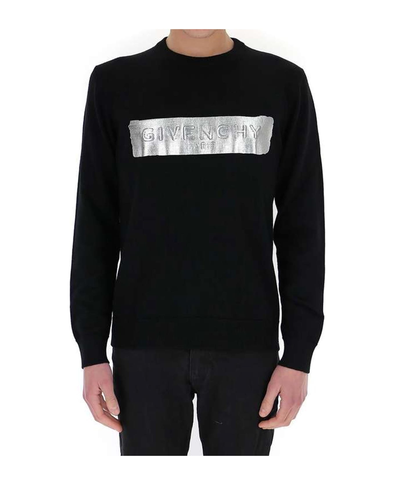 Givenchy Logo Sweater - Black ニットウェア
