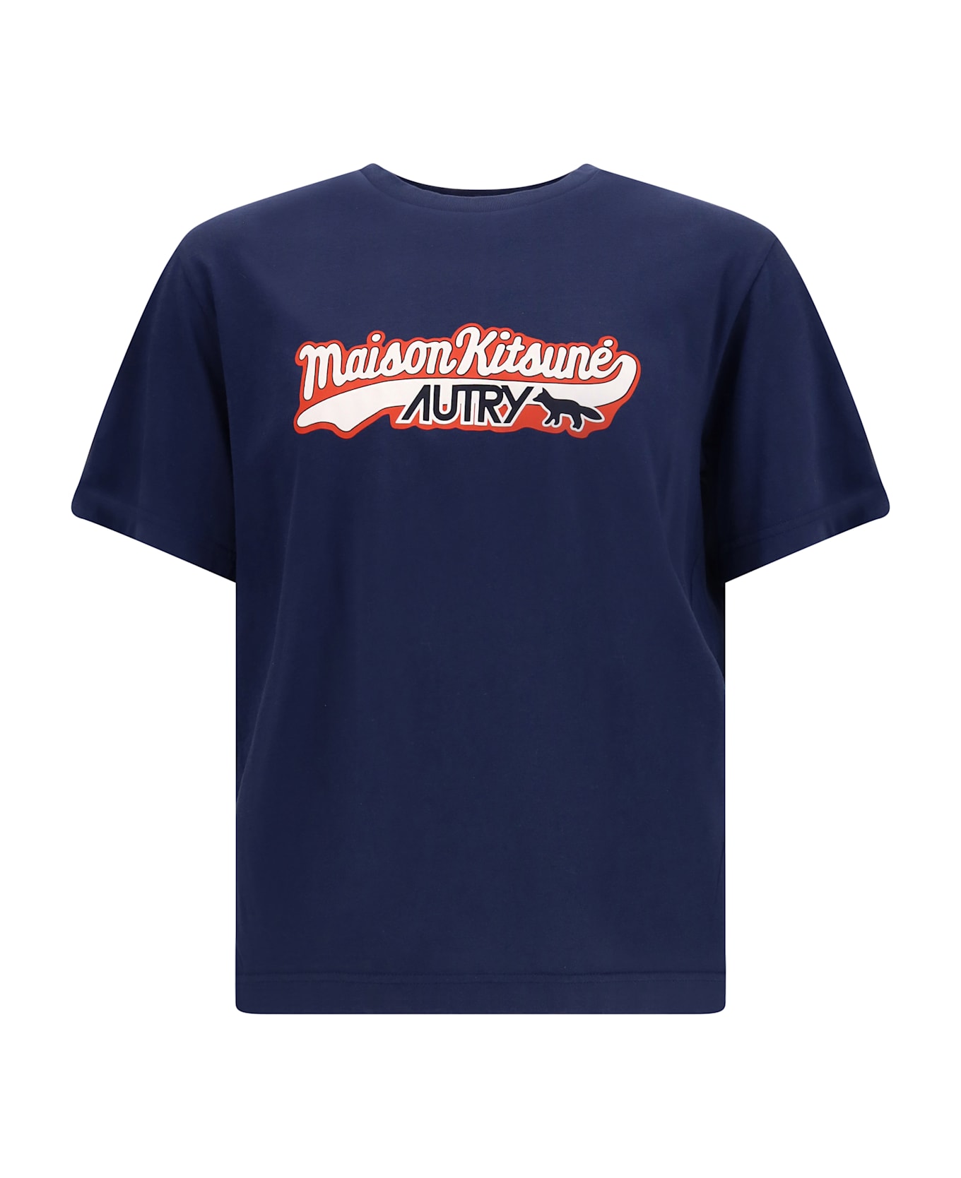 Autry Cotton T-shirt By Autry X Maison Kitsuné