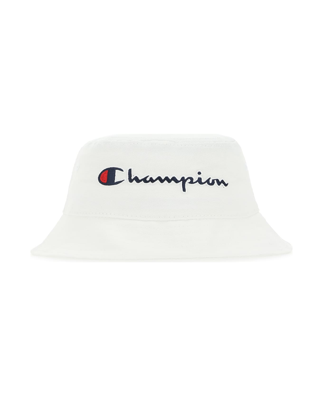 Champion White Cotton Bucket Hat - WW001