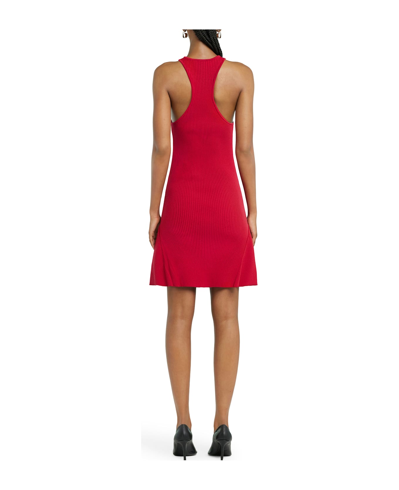 Courrèges Red Viscose Blend Dress - RUBY