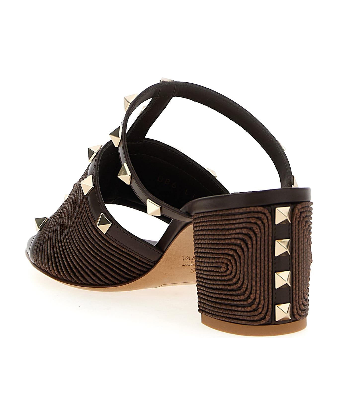 Valentino Garavani 'rockstud' Sandals - Brown