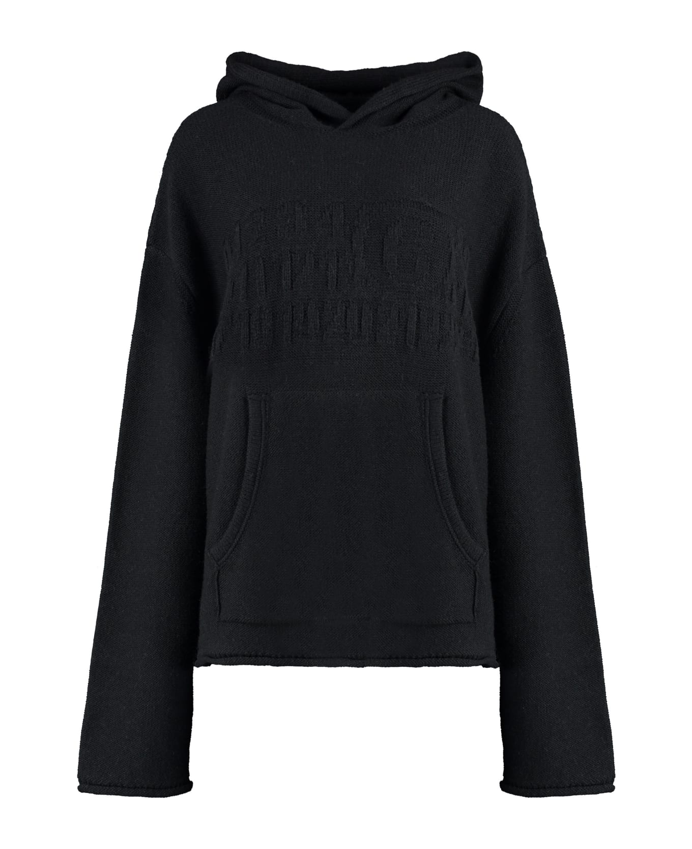 MM6 Maison Margiela Sweater With Hood - Black
