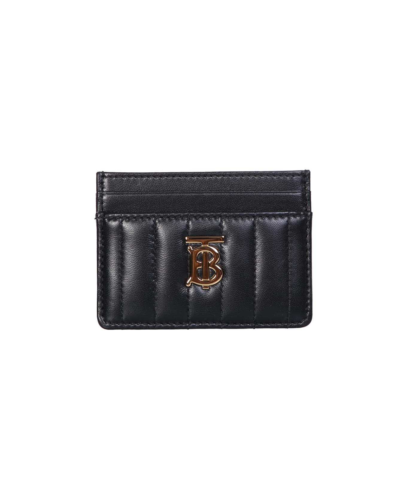 Burberry Quilted Lola Cardholder - Black