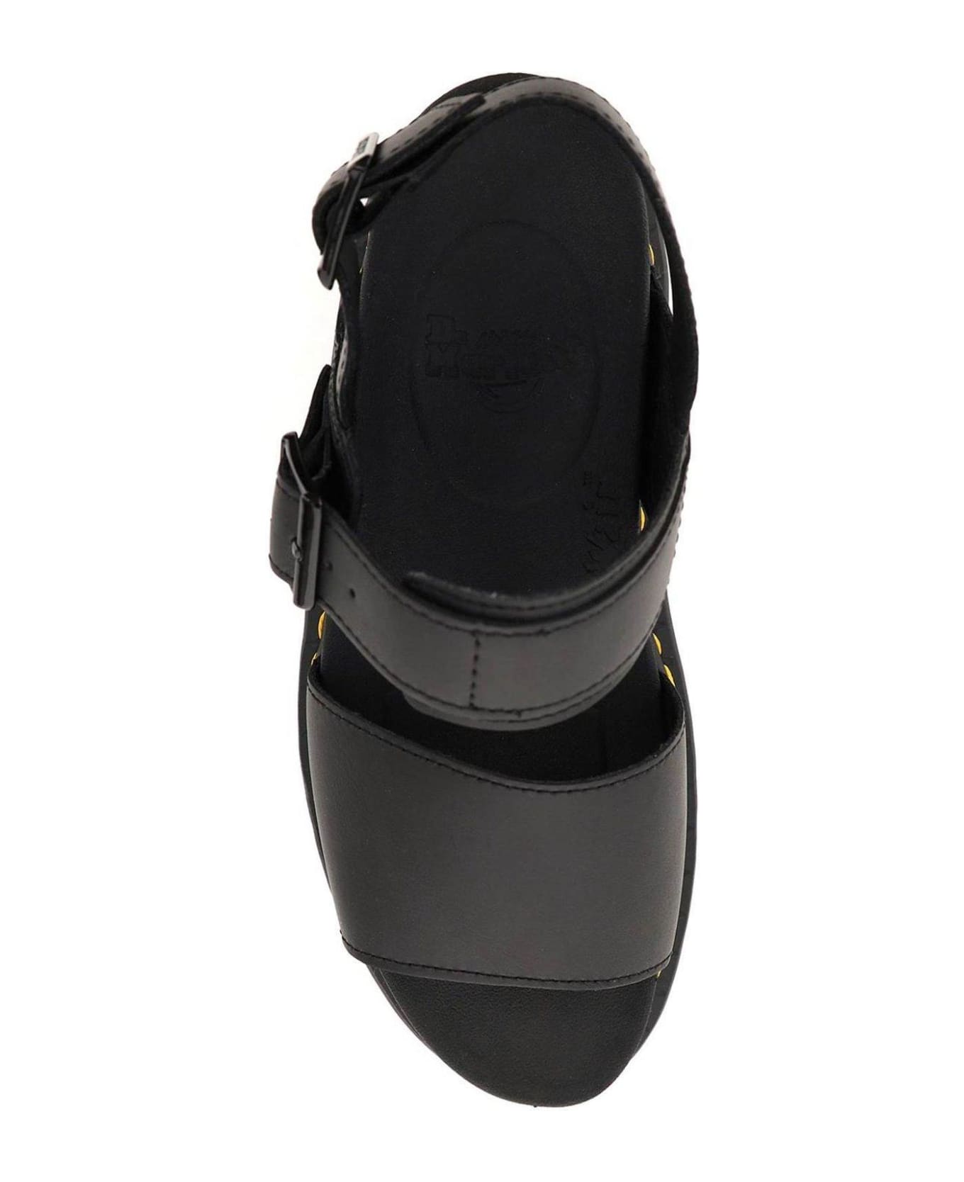 Dr. Martens Leather Sandals - Nero