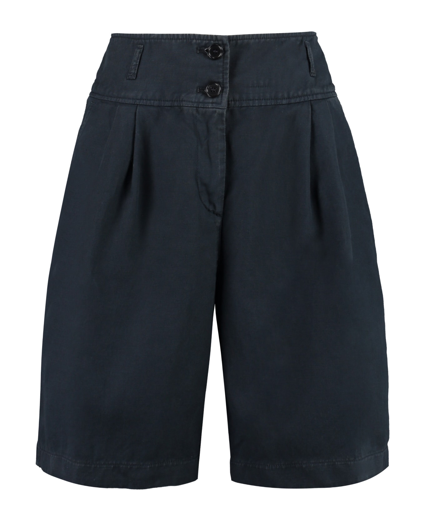 Aspesi Cotton Shorts - blue