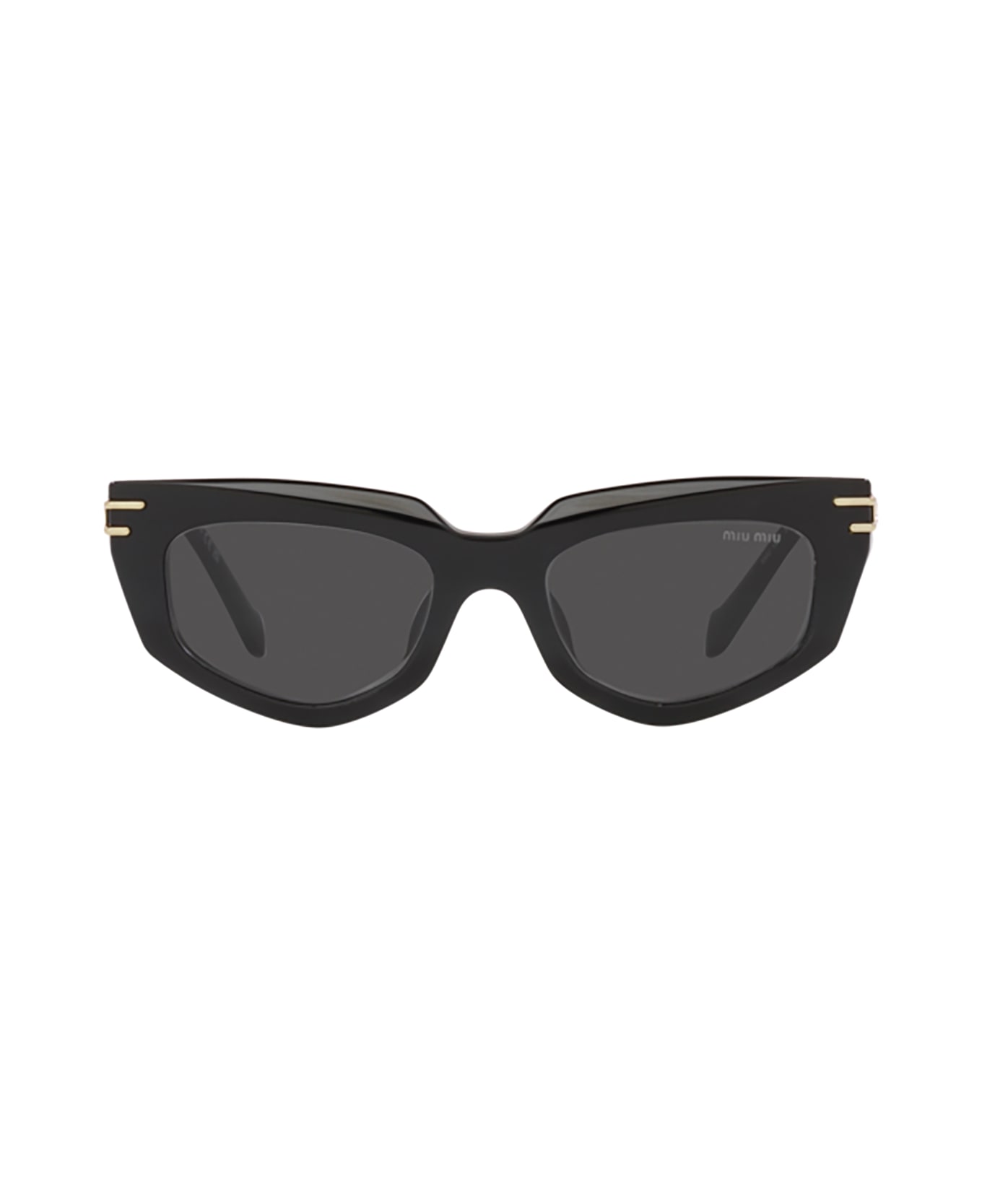 Miu Miu Eyewear Mu 12ws Black Sunglasses - Black